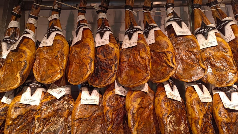 Madrid souvenirs jamón ibérico