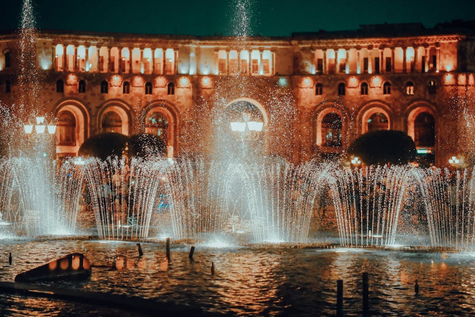 Puerta del Sol Madrid center fountain