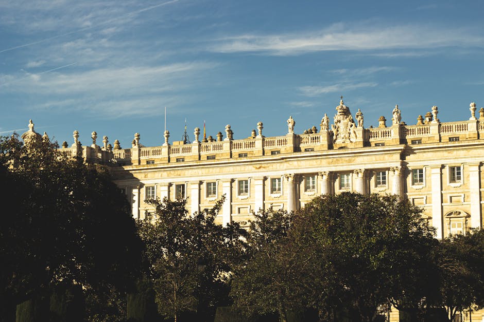 Palacio Real Madrid architecture facade