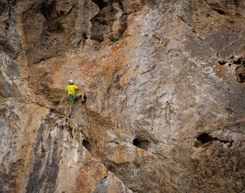 rock climbing near Madrid outdoor